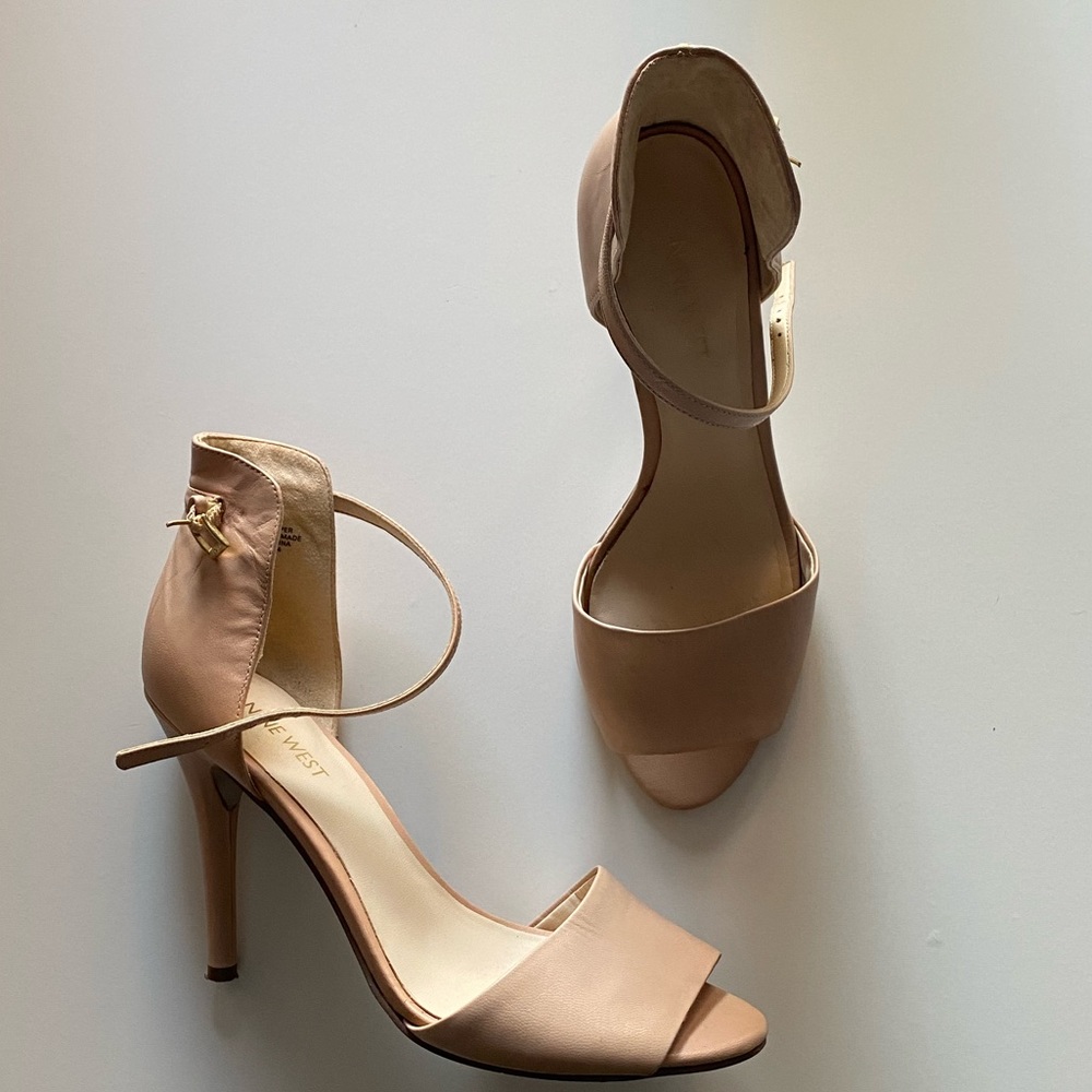 Nine West Nude Heels